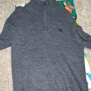 Express gray sweater